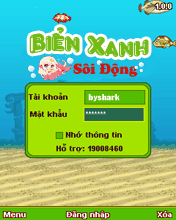 biển xanh sôi động